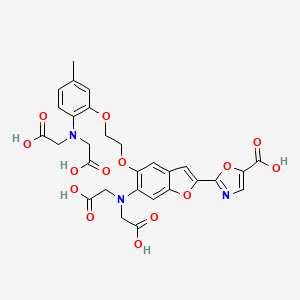 Chemical structure of Fura-2