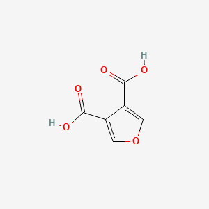 Chemical structure of 3,4-Furandicarboxylic acid