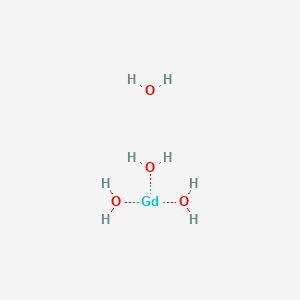 Chemical structure of Gadolinium hydroxide hydrate, 99·99%