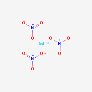 Chemical structure of Gadolinium trinitrate