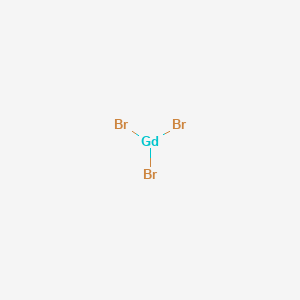 Chemical structure of Gadolinium(III) bromide