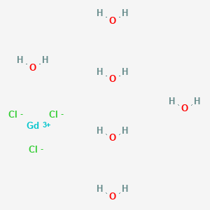 Chemical structure of Gadolinium chloride hexahydrate
