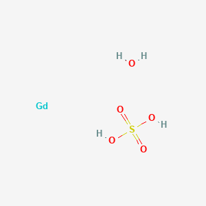 Chemical structure of Gadolinium sulfate--water (2/3/8)