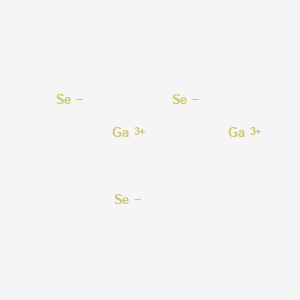 Chemical structure of Gallium selenide