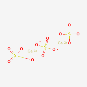 Chemical structure of Gallium sulfate