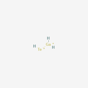 Chemical structure of Gallium telluride