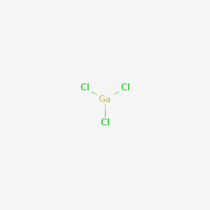 Chemical structure of Gallium chloride
