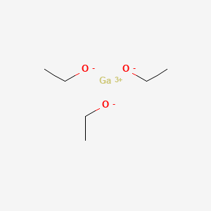 Chemical structure of Triethoxygallium
