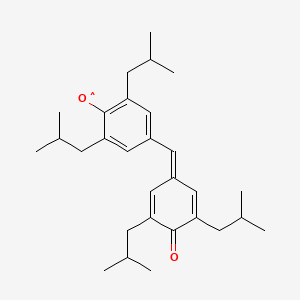 Chemical structure of Galvinoxyl