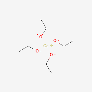 Chemical structure of Germanium tetraethoxide