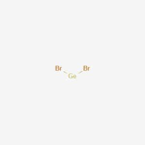 Chemical structure of Germanium(II) bromide