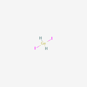 Chemical structure of Germanium diiodide