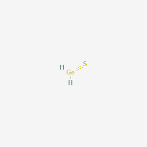 Chemical structure of Germanium(II)sulfide
