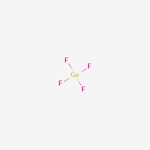 Chemical structure of Germanium(IV) fluoride