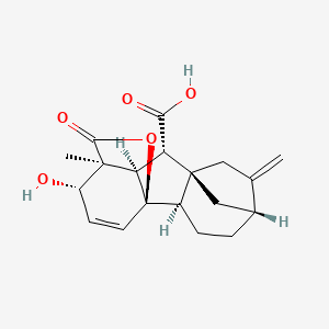 Chemical structure of Gibberellin A7