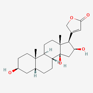 Chemical structure of Gitoxigenin
