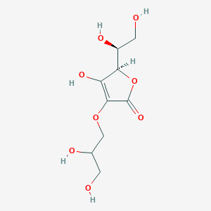 Chemical structure of Glyceryl Ascorbate