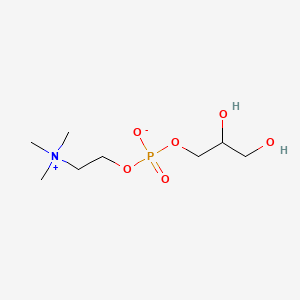 Chemical structure of Glycerophosphocholine