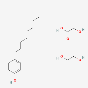 Chemical structure of Glycolic acid ethoxylate 4-nonylphenyl ether