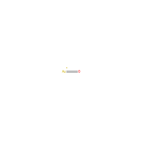 Chemical structure of Gold(III) oxide hydrate