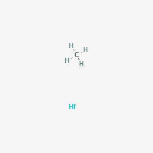 Chemical structure of Hafnium carbide