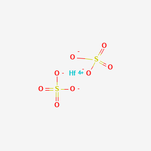 Chemical structure of Hafnium(IV) sulfate,99·90%