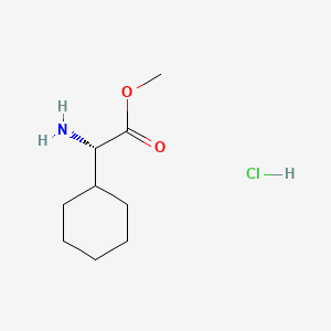 Chemical structure of H-Chg-OMe·HCl