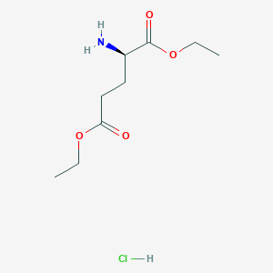 Chemical structure of H-D-Glu(OEt)-OEt·HCl