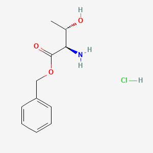 Chemical structure of H-D-Thr-OBzl·HCl