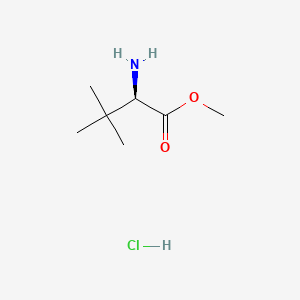 Chemical structure of H-D-Tle-OMe·HCl