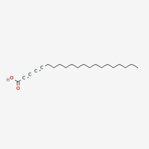 Chemical structure of Henicosa-2,4-diynoic acid