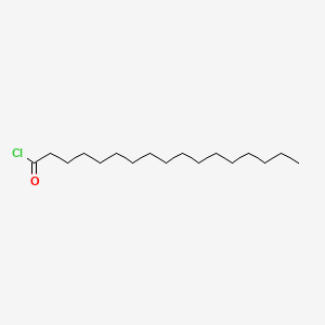 Chemical structure of Heptadecanoylchloride