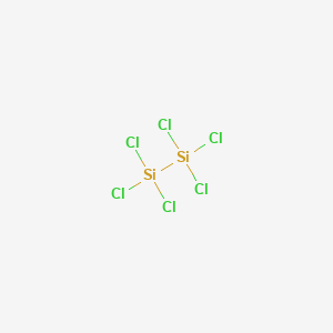 Chemical structure of Hexachlorodisilane