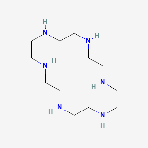 Chemical structure of Hexacyclen