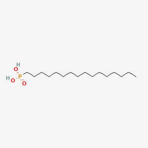 Chemical structure of Hexadecylphosphonic acid