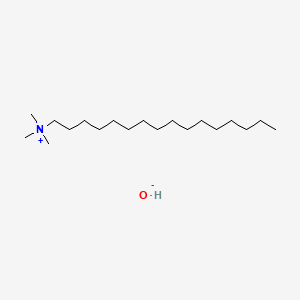 Chemical structure of Cetrimonium Hydroxide
