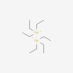 Chemical structure of Hexaethyldigermane