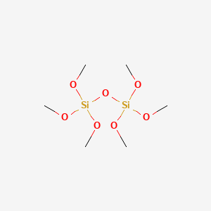 Chemical structure of Hexamethoxydisiloxane