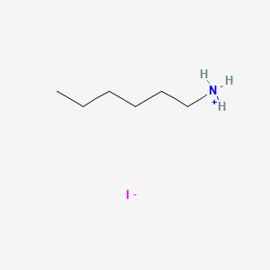 Chemical structure of Hexan-1-amine hydroiodide