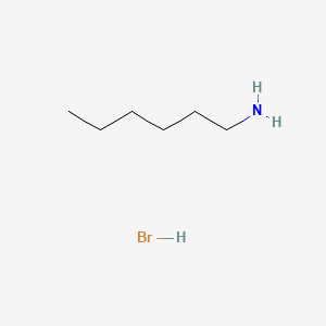 Chemical structure of Hexylamine Hydrobromide