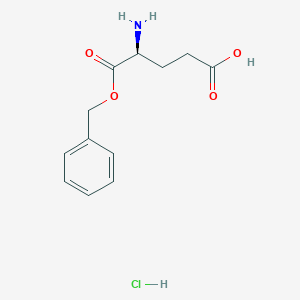 Chemical structure of H-Glu-Obzl·HCl