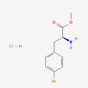 Chemical structure of H-Phe(4-Br)-Ome·HCl