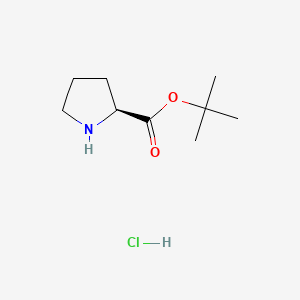 Chemical structure of H-Pro-OtBu·HCl