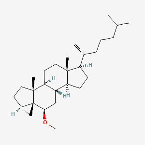 Chemical structure of i-Cholesteryl methyl ether