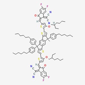 Chemical structure of IEICO-4F