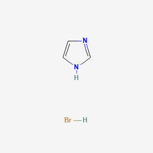 Chemical structure of Imidazole monohydrobromide