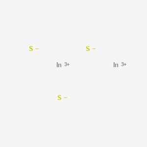 Chemical structure of Indium sulfide