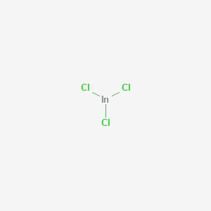 Chemical structure of Indium Trichloride