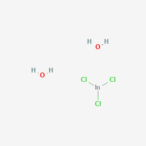 Chemical structure of Indium(III) chloride hydrate