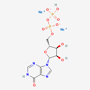 Chemical structure of Inosine-5'-diphosphoric acid disodium salt